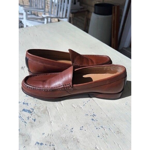 Cole Haan Tan Plain Vamp Dress Loafers C21287 Men’s 8.5M main image 9
